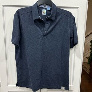 Vintage 1946
Men's Heather Slub Knit Jersey Polo NEW